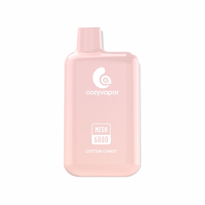cozyvapor blau razz Fruchtgeschmack Maschenspule 6000 Puffs Einweg-Vape-Pod