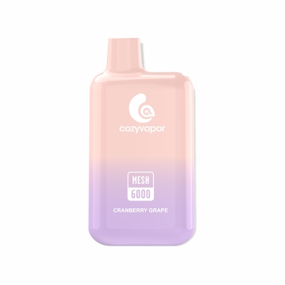 cozyvapor blau razz Fruchtgeschmack Maschenspule 6000 Puffs Einweg-Vape-Pod