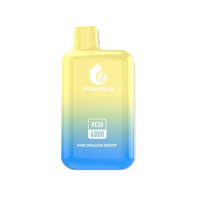 cozyvapor blau razz Fruchtgeschmack Maschenspule 6000 Puffs Einweg-Vape-Pod