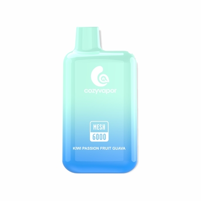 cozyvapor blau razz Fruchtgeschmack Maschenspule 6000 Puffs Einweg-Vape-Pod