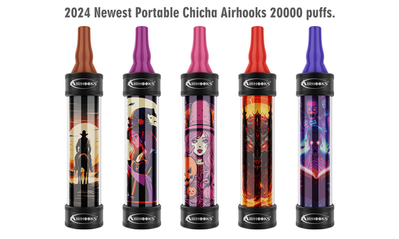 Tragbare Wasserpfeife 20000 Puffs Shisha mit wechselbarem Pod 10ml.