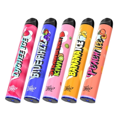 Fabrik Lieferung Beste Mesh Coil Gemütlich Max 1800 Puffs Einweg e Zigarette