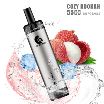 Wiederaufladbarer 5500 Puffs Gemütlicher Hookah 5500 Puffs Einweg-Vape-Stift