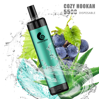 Wiederaufladbarer 5500 Puffs Gemütlicher Hookah 5500 Puffs Einweg-Vape-Stift